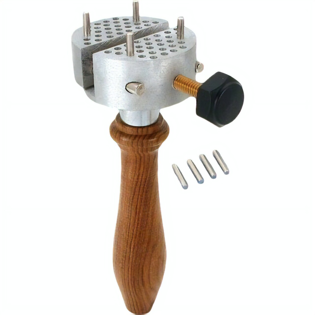 Hand Held Vice Universal Work Part Holder Clamp Vise Engraver Peg Jewelry Repair